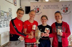 Worcester Rowing Club juniors win at their Spring regatta